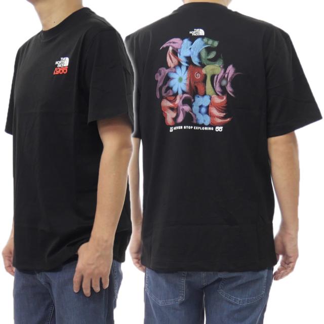 THE NORTH FACE ノースフェイス Tシャツ メンズ クルーネックTシャツ 半袖 トップス NF0A8GAF / M 1966 DOME RX SS TEE ブラック 2026春夏新作
