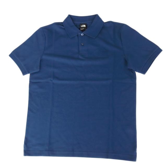 THE NORTH FACE ノースフェイス ポロシャツ メンズ 鹿の子ポロシャツ 半袖 綿100％ NF0A8C1P / M ESS RG POLO TEE 青ブルー 定番人気商品_4