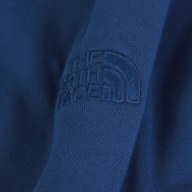 THE NORTH FACE ノースフェイス ポロシャツ メンズ 鹿の子ポロシャツ 半袖 綿100％ NF0A8C1P / M ESS RG POLO TEE 青ブルー 定番人気商品_8