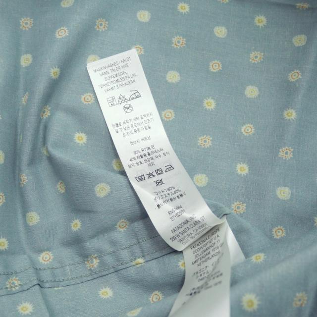 PATAGONIA パタゴニア メンズ カジュアルシャツ 半袖 52691/M’S GO TO SHIRT (メンズ ゴートゥシャツ) ブルー 2026春夏新作_9