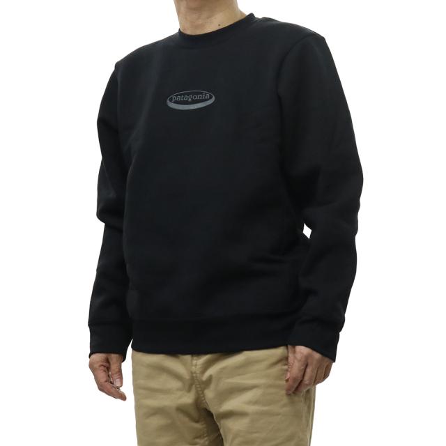 PATAGONIA パタゴニア トレーナー メンズ 長袖 39728/M’S OVAL LOGO UPRISAL CREW BLK ブラック 2026春夏新作
