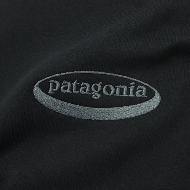 PATAGONIA パタゴニア トレーナー メンズ 長袖 39728/M’S OVAL LOGO UPRISAL CREW BLK ブラック 2026春夏新作_6