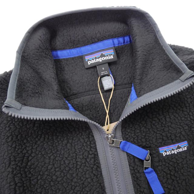 PATAGONIA パタゴニア フリース メンズ ベスト フリースベスト 22821 / M’S RETRO PILE VEST（メンズ レトロパイルベスト）BFO ブラック 定番人気商品_5