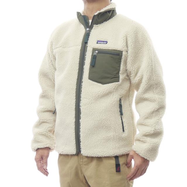 大売り出しSS PATAGONIA パタゴニア フリース メンズ 上衣 フリースジャケット 23057 / M’S CLASSIC RETRO-X JKT（クラシックレトロX上衣）べージュ× カーキ 定番一般受け商いもの