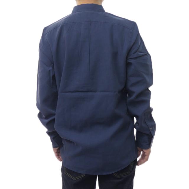 PS PAUL SMITH ポールスミス メンズ カジュアルシャツ M2R 687UT V22383 ネイビー 2026春夏新作_3