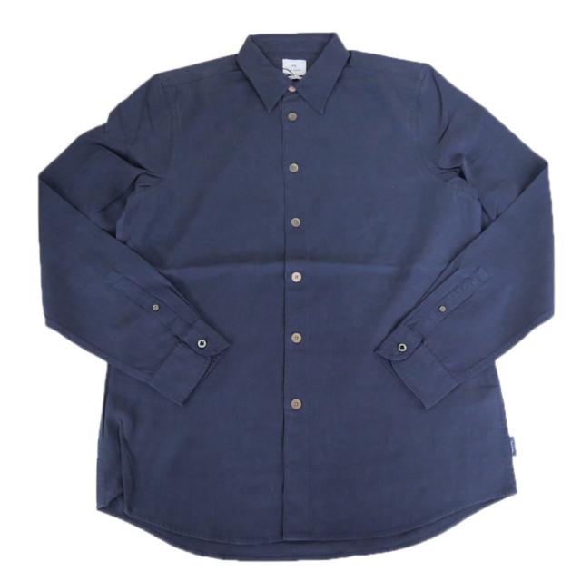 PS PAUL SMITH ポールスミス メンズ カジュアルシャツ M2R 687UT V22383 ネイビー 2026春夏新作_4