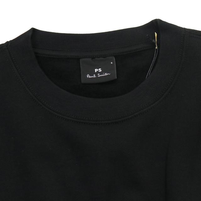 PS PAUL SMITH ポールスミス トレーナー メンズ 長袖 綿100％ M2R 668U VP5759 ブラック 2026春夏新作_5