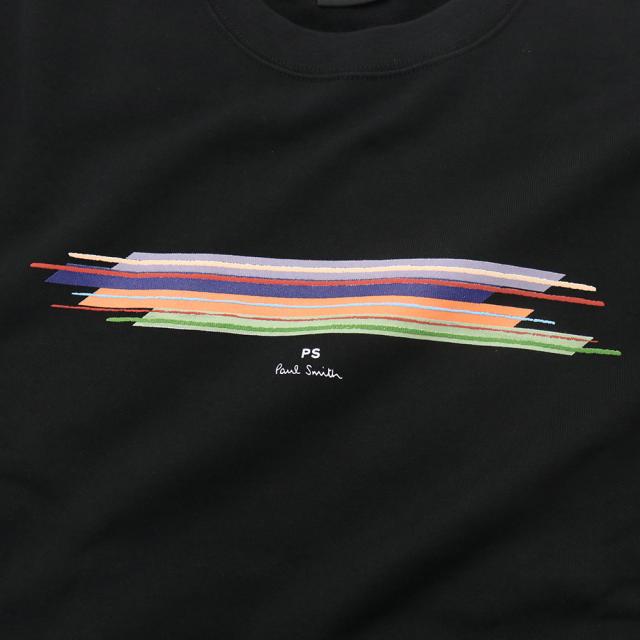PS PAUL SMITH ポールスミス トレーナー メンズ 長袖 綿100％ M2R 668U VP5759 ブラック 2026春夏新作_6