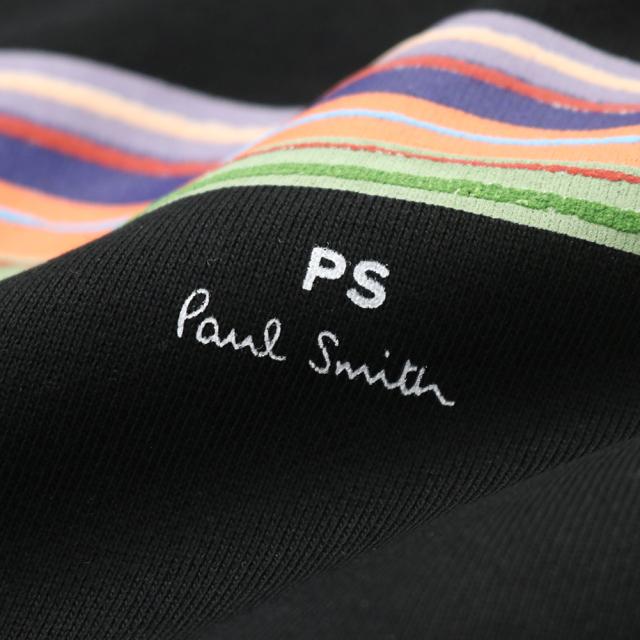 PS PAUL SMITH ポールスミス トレーナー メンズ 長袖 綿100％ M2R 668U VP5759 ブラック 2026春夏新作_8