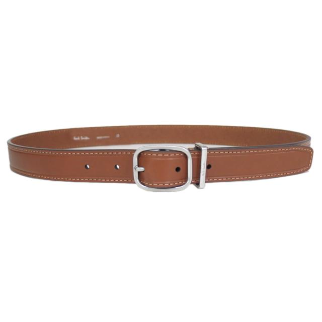 PAUL SMITH ポールスミス ベルト メンズ レザーベルト M1A 8265 UVEINM ブラウン 2026春夏新作_1
