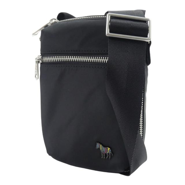 PAUL SMITH ポールスミス バッグ メンズ ショルダーバッグ M1A 8197 TZEBRL ブラック 定番人気商品