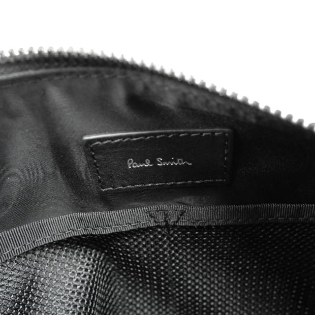 PAUL SMITH ポールスミス バッグ メンズ セカンドバッグ M1A 8019 BSGRAI ブラック 定番人気商品_7