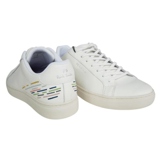 PS PAUL SMITH ポールスミス スニーカー メンズ ローカットスニーカー シューズ 靴 M2S REX79 PLEA / REX ホワイト 2026春夏新作_1
