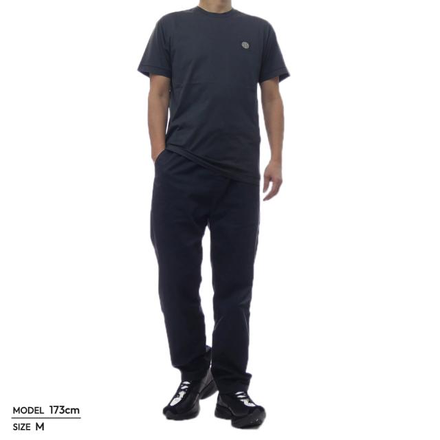 STONE ISLAND ストーンアイランド Tシャツ メンズ クルーネックTシャツ 半袖 綿100％ 2100027 ブラック 2026春夏新作_1