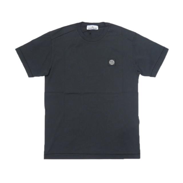 STONE ISLAND ストーンアイランド Tシャツ メンズ クルーネックTシャツ 半袖 綿100％ 2100027 ブラック 2026春夏新作_4
