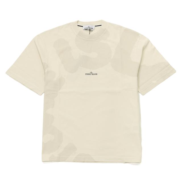 STONE ISLAND ストーンアイランド メンズクルーネックTシャツ 2100002 S0365 アイボリー 2026春夏新作_4
