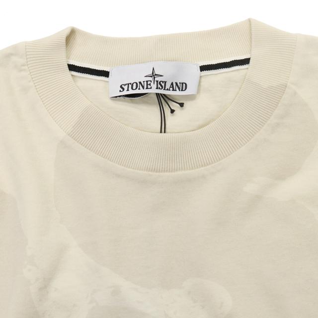 STONE ISLAND ストーンアイランド メンズクルーネックTシャツ 2100002 S0365 アイボリー 2026春夏新作_5
