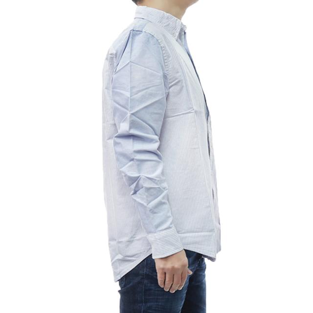 TOMMY JEANS トミージーンズ トミーヒルフィガー メンズ カジュアルシャツ 長袖 綿100％ DM22776 ブルー系マルチカラー 2026春夏新作_2