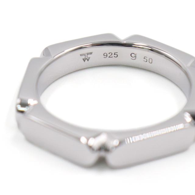 TOMWOOD トムウッド リング 指輪 シルバーアクセサリー メンズ レディース ユニセックス 101439 / Umi Band Ring Slim シルバー 2026春夏新作_3