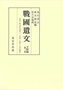 戦国遺文 下野編 第2巻(中古品)