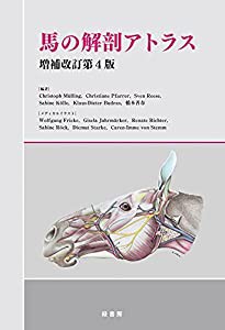 馬の解剖アトラス 増補改訂第4版(中古品)