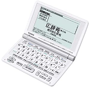 CASIO EX-word XD-F6600WE 電子辞書(充実の80辞書内蔵 高精細液晶 ホワイト)(中古品)