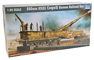 トランペッター 1/35 280mmK5 E レオポルド プラモデル(中古品)