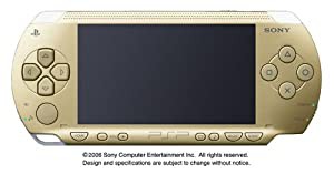 PSP「プレイステーション・ポータブル」 シャンパンゴールド (PSP-1000CG) 【メーカー生産終了】(中古品)