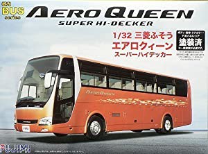 フジミ模型 1/32 観光バス 三菱ふそう エアロクイーン スーパーハイデッカー カタログモデル(中古品)