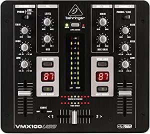 ベリンガー DJミキサー 2ch USB/オーディオインターフェース VMX100USB(中古品)