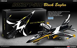 1/48 ミリタリーミニチュアシリーズエアークラフト【ROKAF T-50B BLACK EAGLE】(中古品)