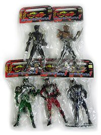 仮面ライダー龍騎コレクタブルソフビフィギュア1〜3 全15種フルコンプセット(中古品)