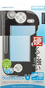 WiiU用ゲームパッド保護カバー『クリスタルシェルU クリアブラック』(中古品)