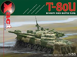 XactSCALEMODELS 1/35 T-80U プラモデル(中古品)