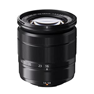 FUJIFILM XCレンズ FUJINON 標準ズームレンズ F XC16-50mmF3.5-5.6 OIS ブラック(中古品)