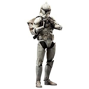 スター・ウォーズ 1/6スケールフィギュア ミリタリーズ・オブ・スター・ウォーズ クローン・トルーパー (ベテラン版)(中古品)