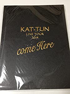 KAT-TUN カトゥーン LIVE TOUR 2014 come Here 公式グッズ パンフレット(中古品)