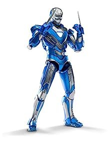 アイアンマン3/ アイアンマン マーク30 ブルースティール 1/12 オムニクラス コレクティブル フィギュア(中古品)