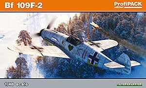 エデュアルド 1/48 ドイツ空軍 Bf109F-2 プロフィパック プラモデル EDU82115(中古品)