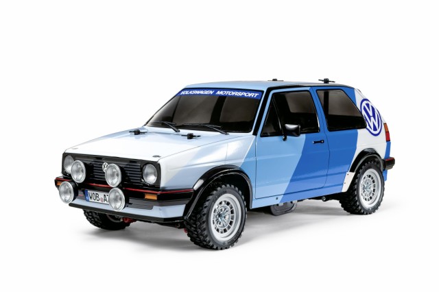 タミヤ 1/10 電動RCカーシリーズ No.714 フォルクスワーゲン ゴルフII GTI 16V ラリー (MF-01Xシャーシ) 58714