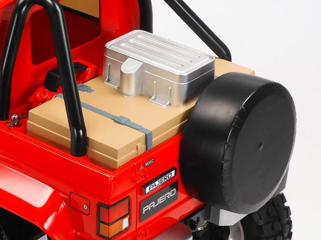 タミヤ 1/10 電動RCカーシリーズ No.727 三菱 パジェロ (CW-01シャーシ) 58727_2