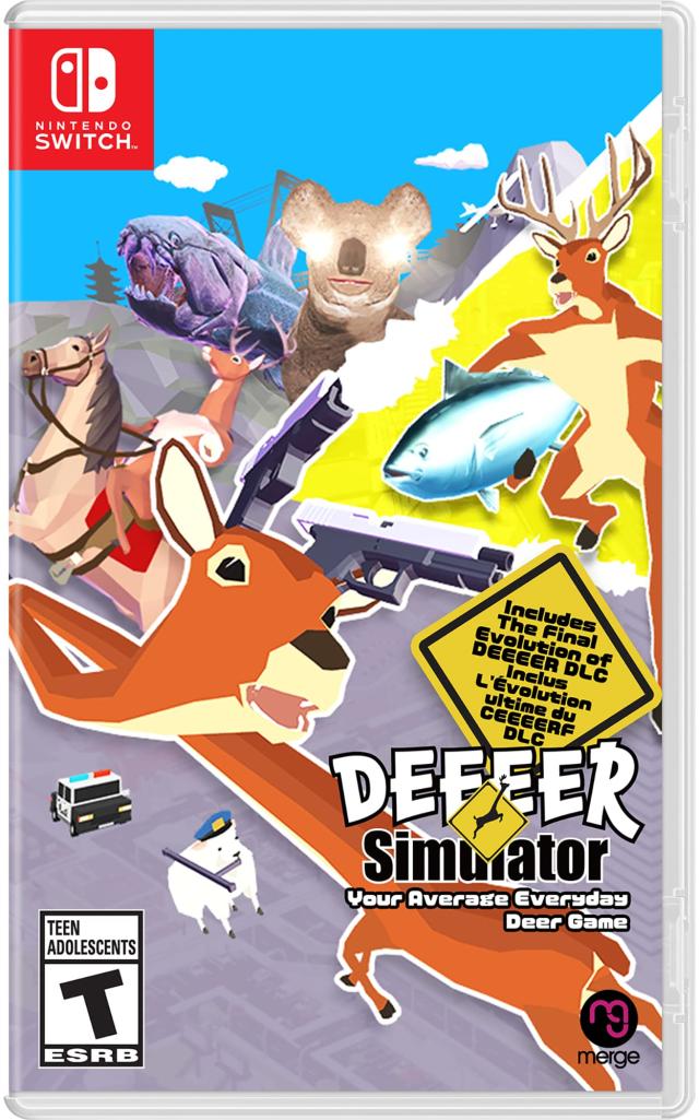 DEEEER Simulator: Your Average Everyday Deer Game (輸入版:北米) - Switch