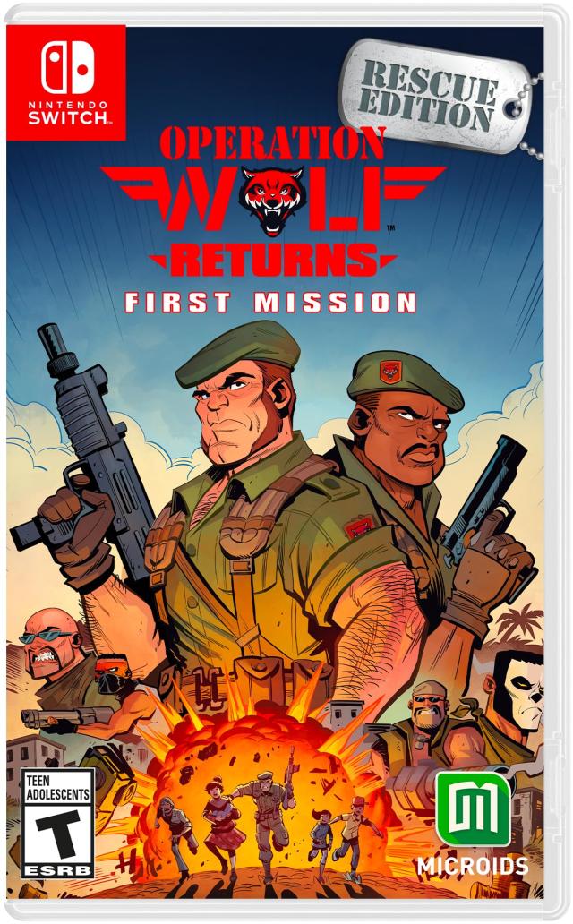 Operation Wolf Returns: First Mission (輸入版:北米) Switch