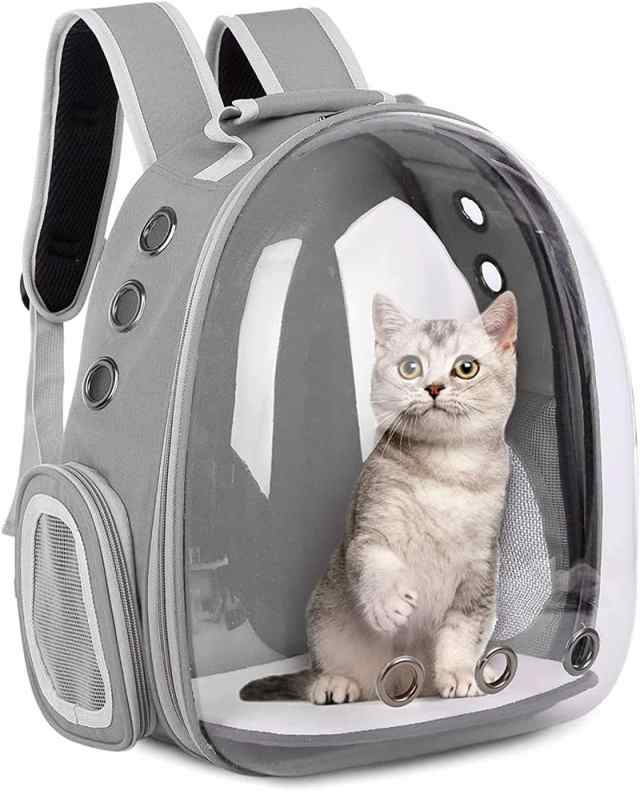 ペットキャリーバッグ リュック 多機能 猫 小型犬 携帯やすい ペット鞄 ケース