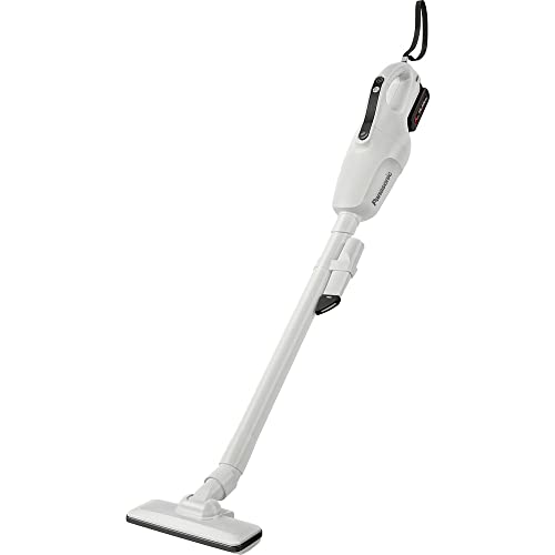 パナソニック 充電スティッククリーナー EZ37A3 デュアル(14.4V/18V対応) 45W(18V使用時) 18V 軽量3.0Ah電池パック1個・充電器付き ホワイト クリーナー 掃除機 工事 現場 作業場 オフィス 車 EZ37A