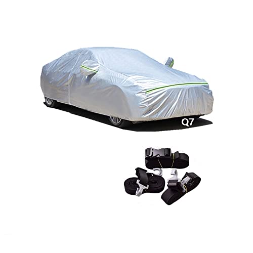 AUNAZZ カーカバー アウディQ7 3AA-4MDCBS 3AA-4MDCBA ABA-4MCYRS ABA-4MCRES ABA-4MCREA ABA-4MCYRA 2016年3月〜現行 純正 カーボディカバー UVカット 凍結防止 12,900円
