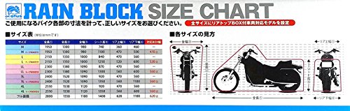 レイト商会 ロータス レインブロック 防水 バイクカバー 水滴を完全にブロックする防水バイクカバー LOR-BC L-BOX_2