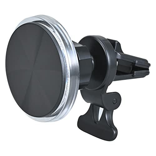 セイワ(SEIWA) 車内用品 マグネットチャージホルダーA/C エアコン取り付け LEDイルミ付き D617 強力ネオジム磁石 マグセーフ MAX7.5W iPhone 12/13/14シリーズ全て対応