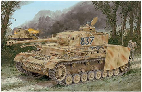 ドラゴン 1/35 第二次世界大戦 ドイツ軍 IV号戦車H型後期生産型 ツィメリットコーティング選択式キット プラモデル DR6933