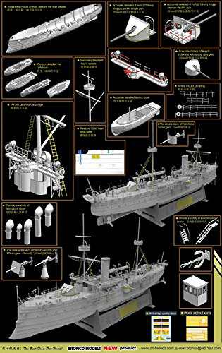 ブロンコモデル 1/144 清国防護巡洋艦 致遠 チエン 1894日清戦争 プラモデル CBS14001の通販はau PAY マーケット - ZO |  au PAY マーケット－通販サイト